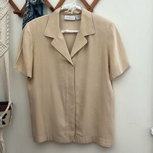 Vintage Liz Claiborne Collection size 4 button up blouse